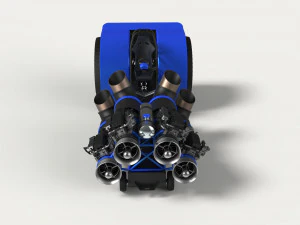 Jet pulling tractor 2 3D Model