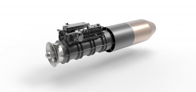 Jet engine 5 3D Model .c4d .max .obj .3ds .fbx .stl .blend 