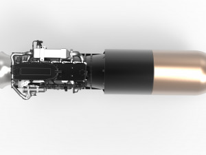 Jet engine 5 3D Model