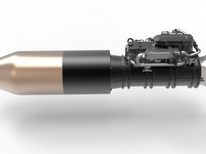 Jet engine 5 3D Model