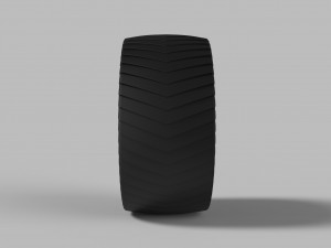 Rear wheel from pulling tractor 2 3D 모델