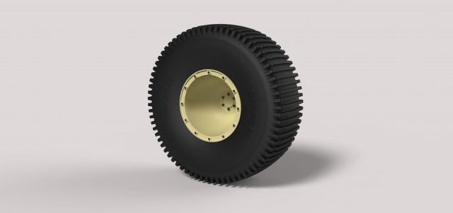 Offroad wheel 28 3D 模型 .c4d .max .obj .3ds .fbx .stl .blend 