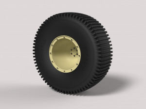 Offroad wheel 28 3D Model