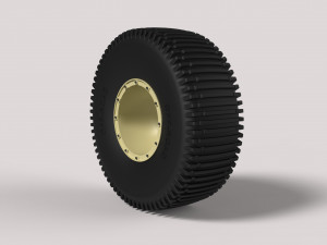 Offroad wheel 28 3D 模型