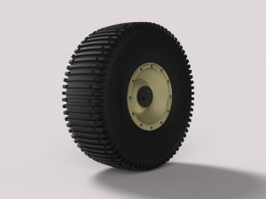 Offroad wheel 28 3D 模型