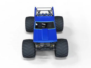 Monster truck 2 3D Model