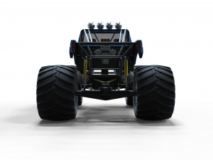 Monster truck 2 Model 3D