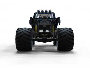 Monster truck 2 3D Model