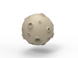Moon Model 3D