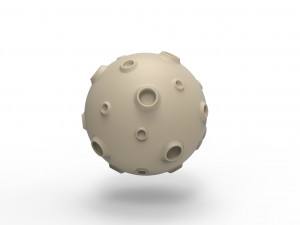 Moon 3D-Modell