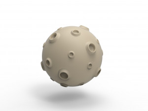 Moon 3D-Modell