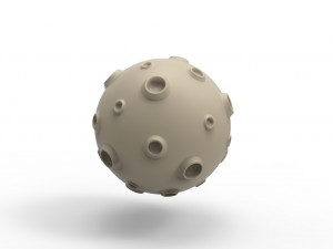 Moon 3D-Modell