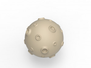 Moon 3D-Modell