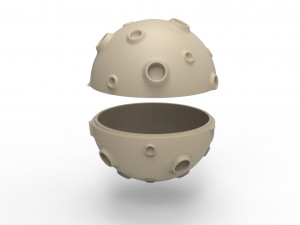 Moon 3D-Modell