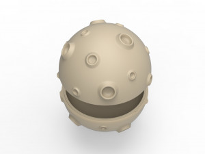 Moon 3D-Modell