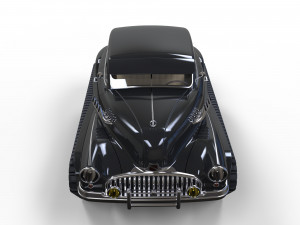 Tracked car 3D-Modell