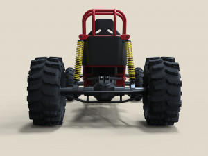 Mud dragster 3D 模型