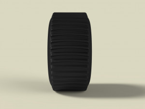 Rear wheel from dirt dragster Modelo 3D