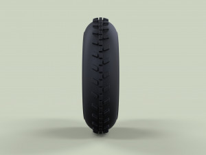 Front wheel for dune buggy 2 Modello 3D
