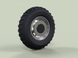 Front wheel for dune buggy 2 3D Model