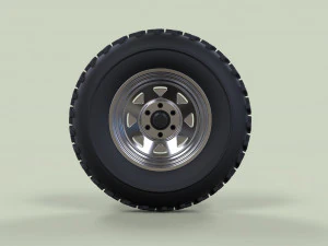 Front wheel for dune buggy 2 3D Model