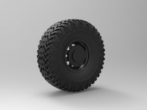 Offroad wheel 29 3D 模型