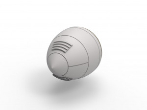Fantasy rocket engine 3D-printmodel