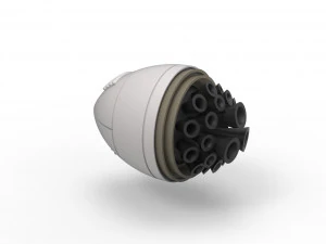 Fantasy rocket engine 3D Print Model