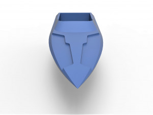 Model speed boat hull scale 1 to 24 3D प्रिंट मॉडल
