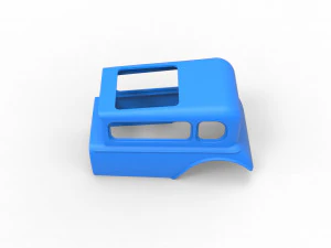 Shell model for hot rod mud dragster scale 1 to 12 3D Print Model