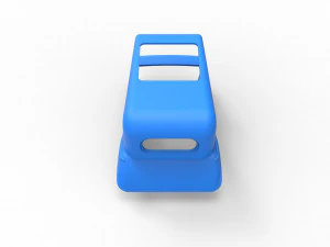 Shell model for hot rod mud dragster scale 1 to 12 3D Print Model
