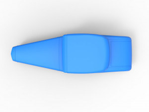 Shell model for hot rod scale 1 to 24 3D Print Model