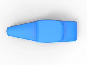 Shell model for hot rod scale 1 to 24 3D Print Model