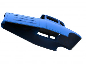 Shell model for hot rod scale 1 to 24 3D Print Model
