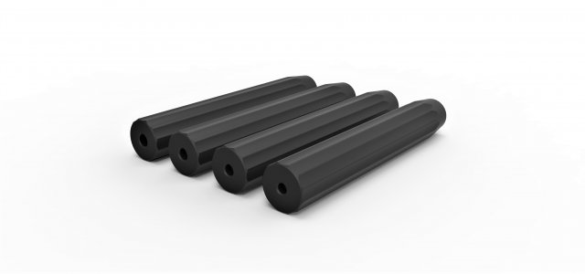 Airsilencer set 3D Принт Модель .c4d .max .obj .3ds .fbx .stl .blend 