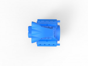 Engine V8 scale 1 to 24 3D Print Model