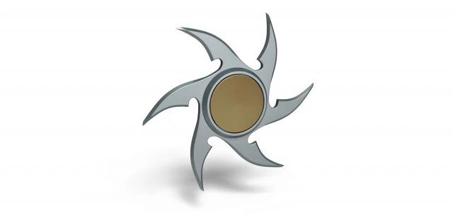 Cosplay ninja shuriken 3D Print Model .c4d .max .obj .3ds .fbx .stl .blend