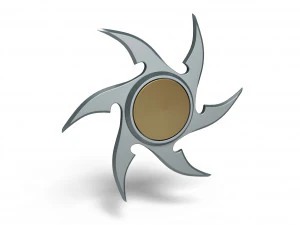 Cosplay ninja shuriken Modèles 3D en vedette