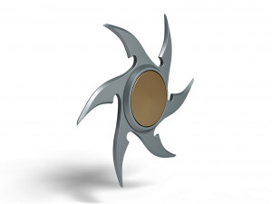 Cosplay ninja shuriken 3D 打印模型