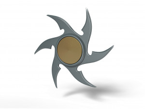 Cosplay ninja shuriken 3D 打印模型