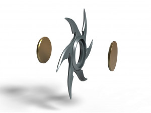 Cosplay ninja shuriken 3D 打印模型