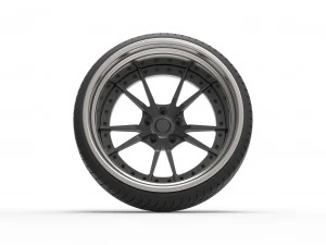 Wheel for stance car 3D Model