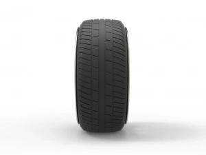 Wheel for stance car 3D Model