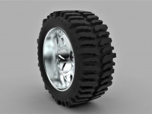 Offroad wheel for lifted trucks 3D Model