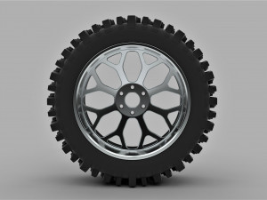 Offroad wheel for lifted trucks 3D Model