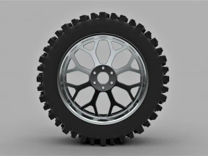 Offroad wheel for lifted trucks 3D Model
