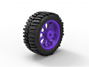 Offroad wheel for lifted trucks Modèles 3D en vedette
