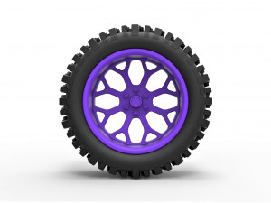 Offroad wheel for lifted trucks Modèles 3D en vedette