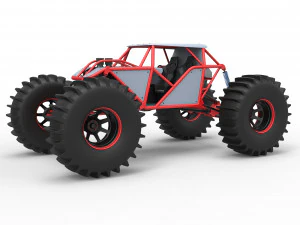 Mud bogger 3D Model
