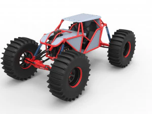Mud bogger 3D Model